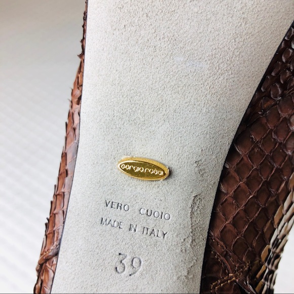 ▫️Sergio Rossi Python Boots▫️ - Picture 7 of 8